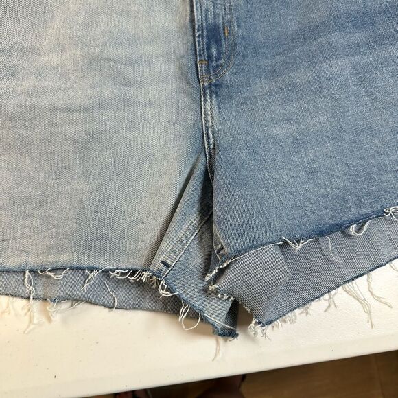 NWT Old Navy Plus Size Curvy O G Straight 3” Cut Off Denim Shorts - Size 26 - Picture 10 of 11